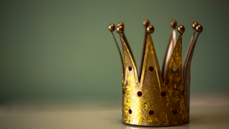 The Crown, representing Raja Yoga or the Royal Path of complete psychological control over one's own mind