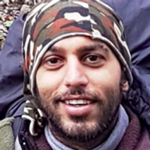 dreamy eyed Akshat, one for the teacers at aryamarga, who teaches pranayama during the 5-month long term ttc