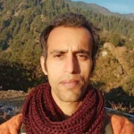 third yoga teacher at AryaMarga Insitute, who was on a pilgrimage to himalayan power spots